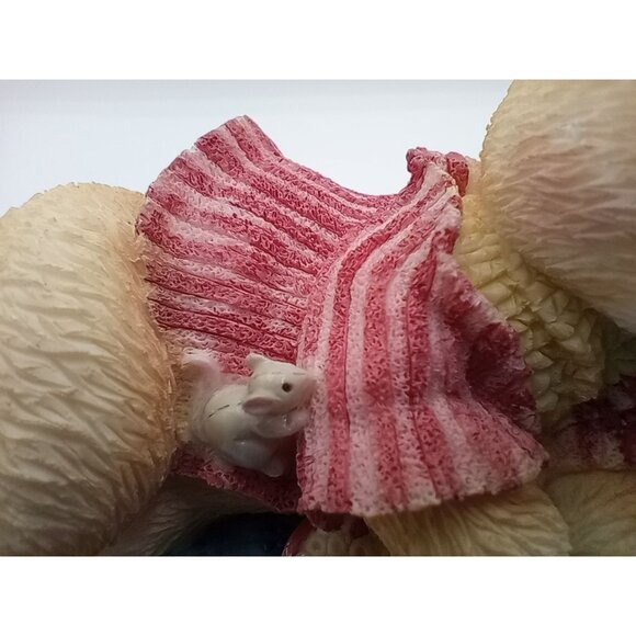 Calico Kittens Creature Comforts 2000 Vintage Enesco Figurine 720755 2.5 Inches - Picture 6 of 14